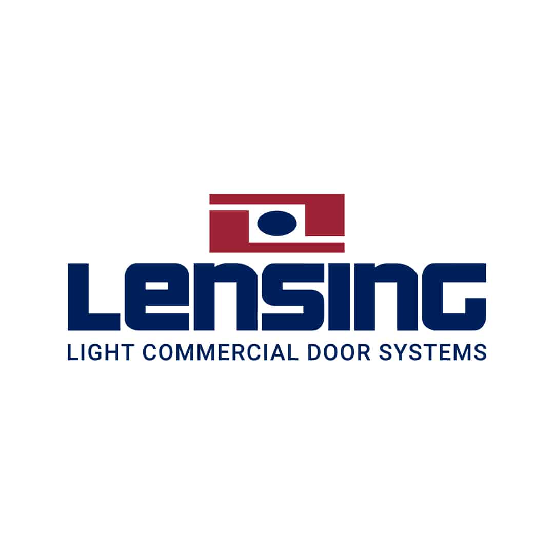 logo for lensing light commercial door systems