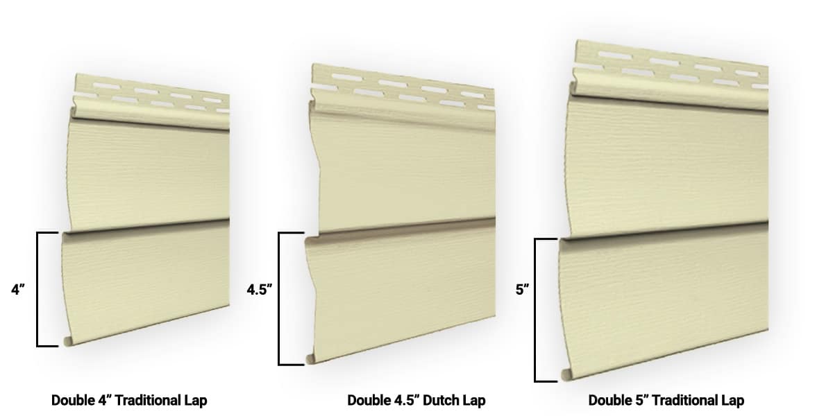 preview of ashton heights siding in classic cream color swatch