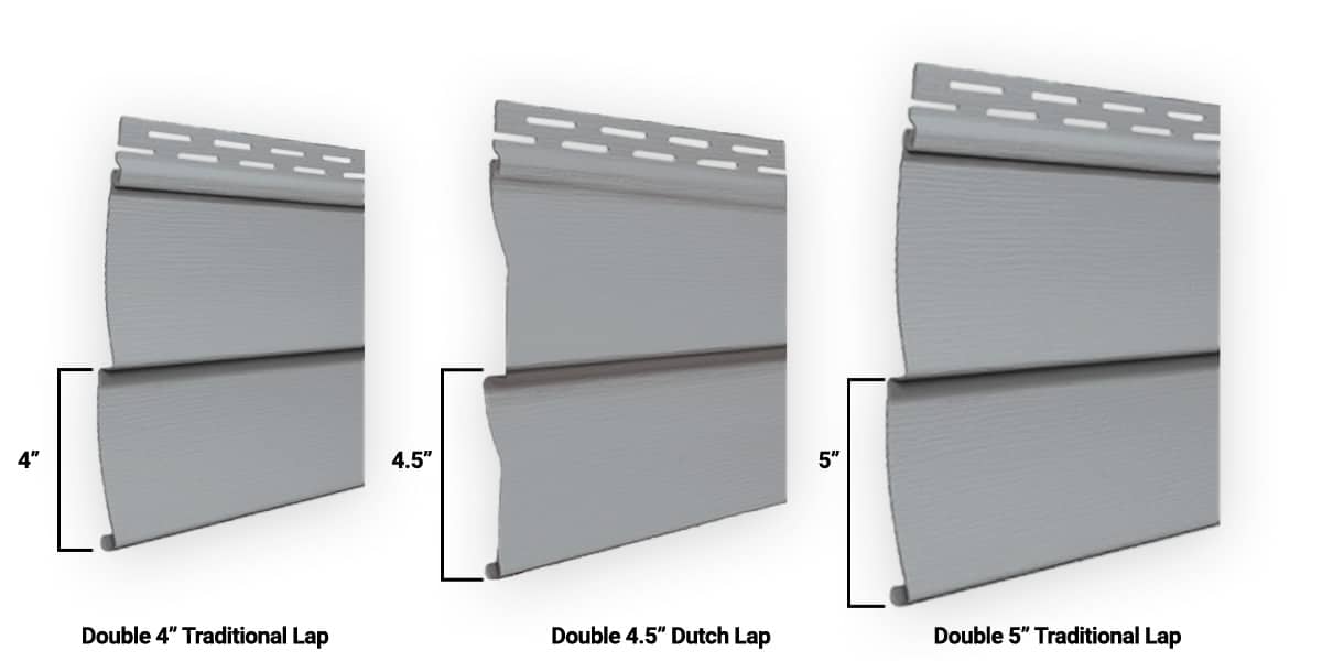 preview of ashton heights siding in flint color swatch