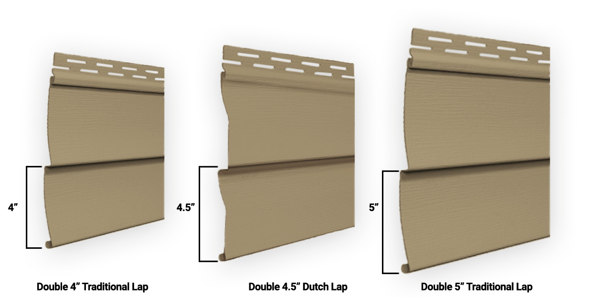 preview of ashton heights siding in hazelnut color swatch