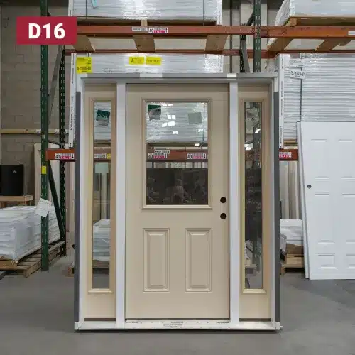 fiberglass entry door with sidelites