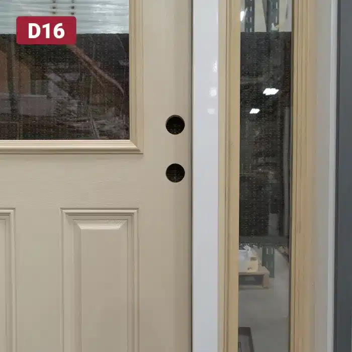 double bore on entry door