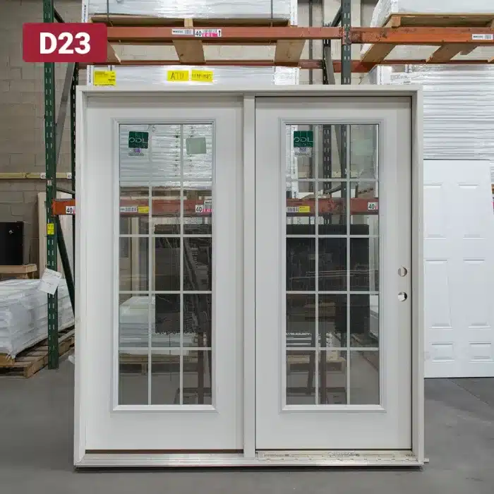 fiberglass patio doors with full glass